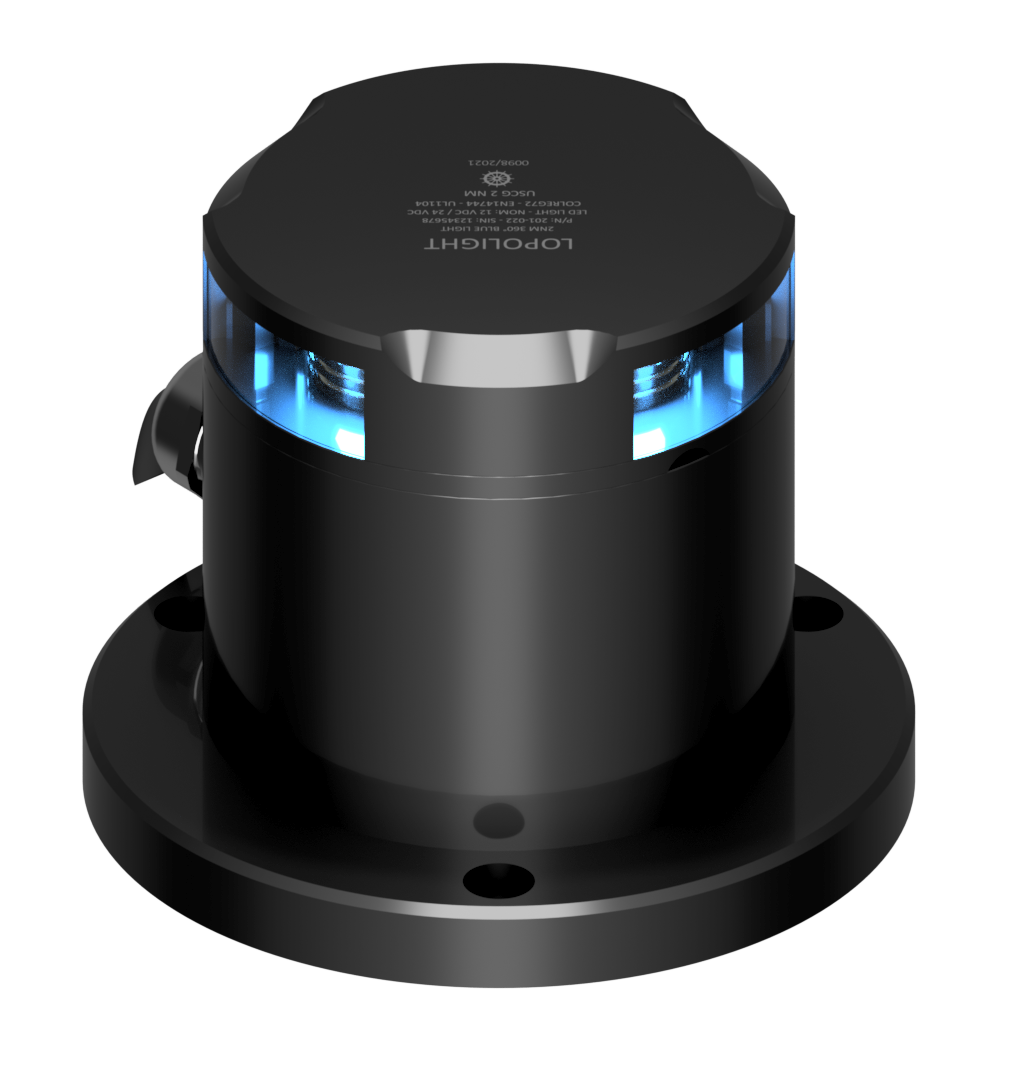 2nm 360° Blue Fuelling, black anodized 2nm 360° Blue Fuelling, black anodized